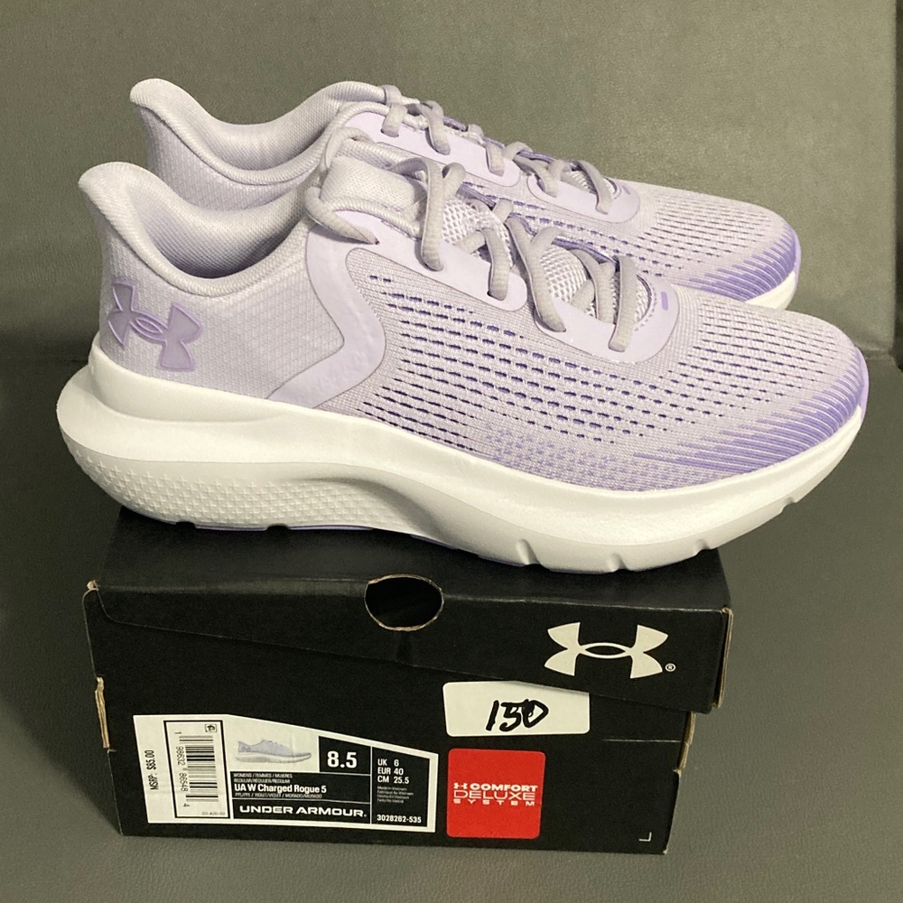 Under Armour Light Purple Athletic Shoes